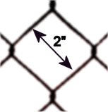 chain link 2 inch