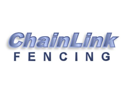 Showy chain link fence