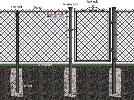 Chain link schematic